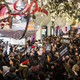 Demonstrators in New York City storm the Macy’s department store at 34th Street on Dec. 5, 2014, to protest the decision by a grand jury in the New York City borough of Staten Island not to indict a police officer involved in the choke hold death of Eric Garner in July.
Andrew Burton/Getty Images